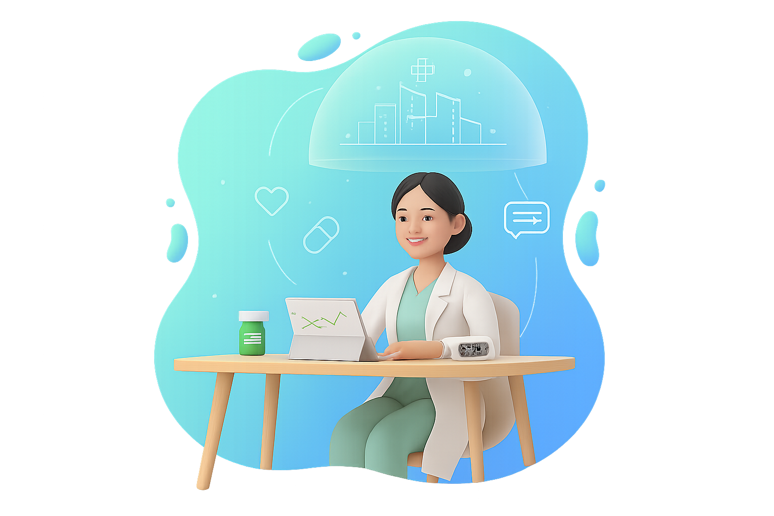 Ilustrasi Petugas Kesehatan